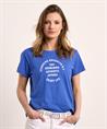 PENN&INK N.Y T-Shirt Textdruck