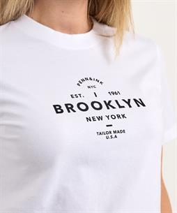 PENN&INK N.Y T-Shirt Textdruck