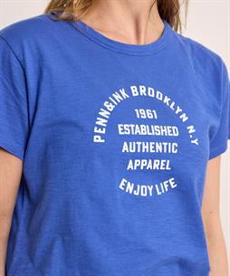 PENN&INK N.Y T-Shirt Textdruck