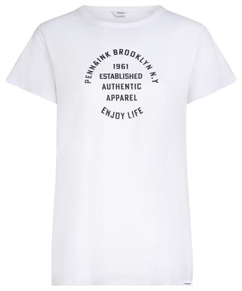 PENN&INK N.Y T-Shirt Textdruck