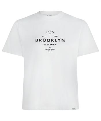 PENN&INK N.Y T-Shirt Textdruck