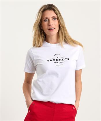 PENN&INK N.Y T-Shirt Textdruck