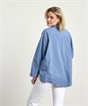 PENN&INK N.Y übergroße Popeline-Bluse