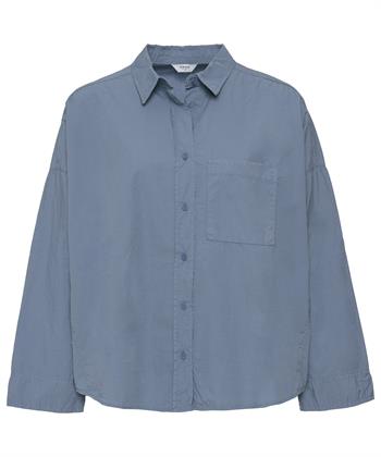 PENN&INK N.Y übergroße Popeline-Bluse