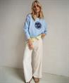 PENN&INK Pullover mit Buchstabenprint