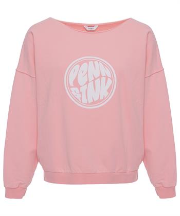 PENN&INK Pullover mit Buchstabenprint