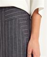 Raffaello Rossi Hose mit weitem Bein Nadelstreifen Xenia