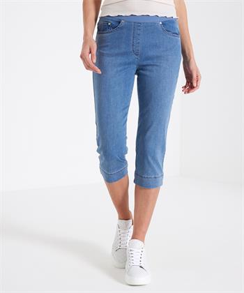 Raphaela By Brax gerade geschnittene Hose Pamina Capri