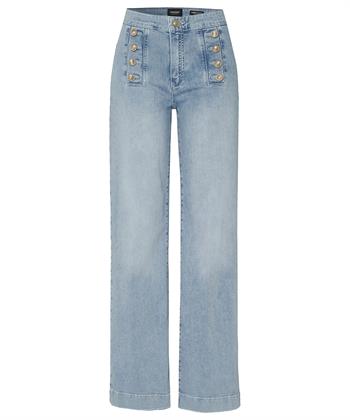 Rosner Bootcut-Jeans Matrosenknöpfe Audrey 1