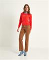 Rosner Hose Bootcut Veloursleder Antonia