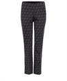 Rosner Hose mit Print und Teilnaht Alisa