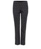 Rosner Hose mit Print und Teilnaht Alisa