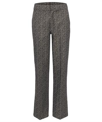 Rosner Hose mit weitem Bein Fischgräten-Lurex Mara