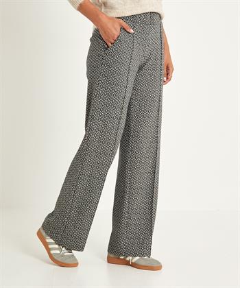 Rosner Hose mit weitem Bein Retro Print May