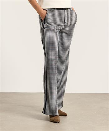Rosner Hose mit weitem Bein Tartan Mara