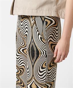 Rosner Leinen-Palazzo-Hose Print Mara