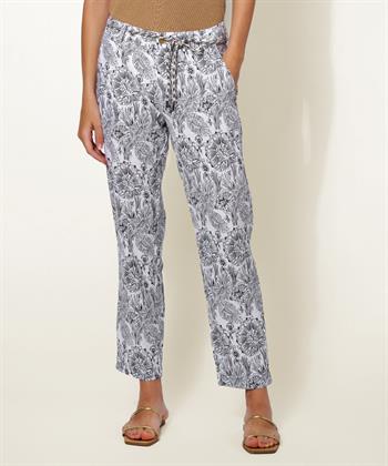 Rosner Leinenmischung Hose floral May