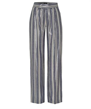 Rosner Palazzo-Hose Lurex-Streifen Mara