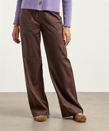 Rosner Wildlederhose weitem Bein Mara