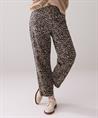 Summum barrel leg Jeans Panther-Print