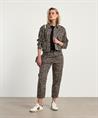 Summum barrel leg Jeans Panther-Print