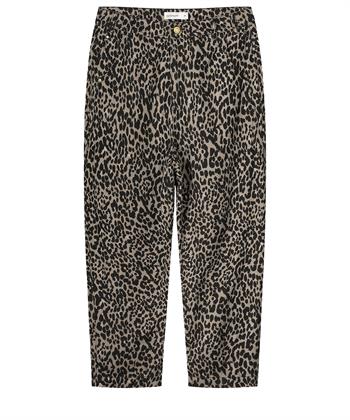 Summum barrel leg Jeans Panther-Print