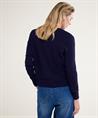 Summum Basic Strickjacke Bordeaux