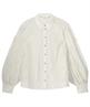 Summum bestickte Bluse 3D Blume