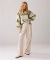 Summum bestickte Bluse Tie Dye Lurex