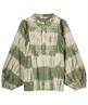 Summum bestickte Bluse Tie Dye Lurex