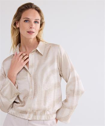 Summum Blouson mit Gittermuster