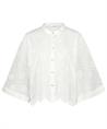 Summum Bluse 3D Blumenstickerei