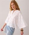 Summum Bluse 3D Blumenstickerei