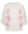Summum Bluse Baumwoll-Voile mit Stickerei