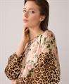 Summum Bluse Blumen Panther