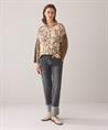Summum Bluse Blumen Panther