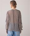 Summum Bluse floralen Rüschen
