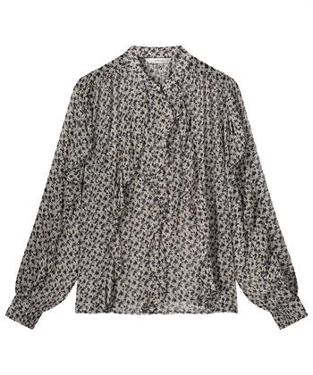 Summum Bluse floralen Rüschen