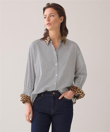 Summum Bluse gestreift panther