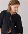 Summum Bluse Jacke Taft Schleifen