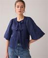 Summum Bluse Jacquard-Schleifen