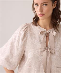 Summum Bluse Jacquard-Schleifen