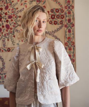 Summum Bluse Jacquard-Schleifen
