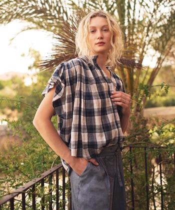 Summum Bluse Karos