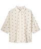 Summum Bluse Lurex Blumen
