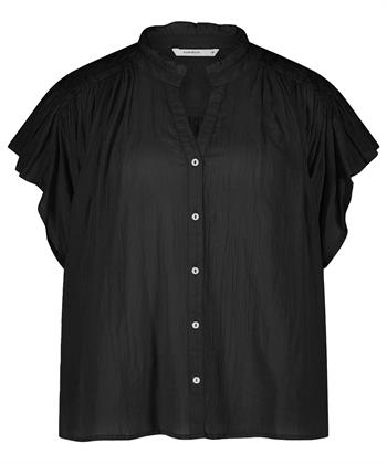 Summum Bluse Lurex Stickerei