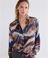 Summum Bluse Marmor Print