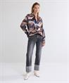 Summum Bluse Marmor Print