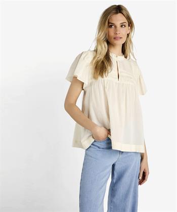 Summum Bluse plissiert