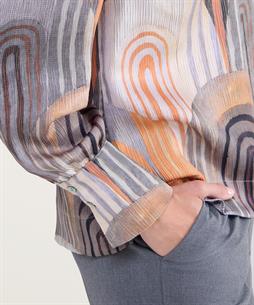 Summum Bluse rund Druck